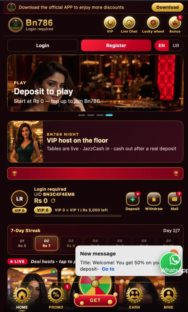 bn786 game